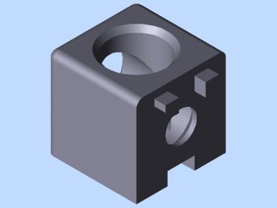 CUBIC CONNECTOR 20X20 44247