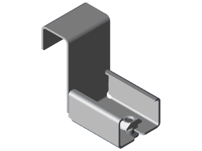 SCHIENENHALTER ECOFLOW MIT STOP