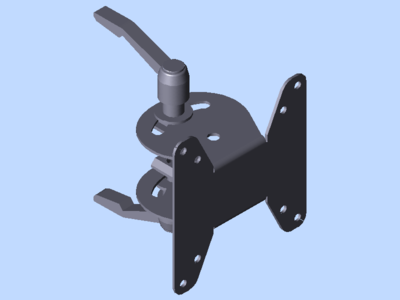 TFT MONITOR BRACKET INCL. MOUNTING MATERIAL 