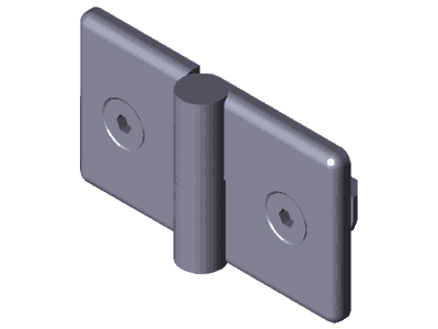 HINGE AL 45/45 LIFTOFF, L