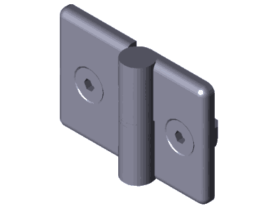 HINGE AL 40/30 LIFTOFF, L