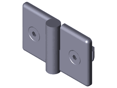 HINGE AL 40/40 LIFTOFF, R