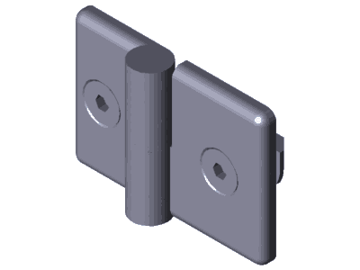 HINGE AL 40/30 LIFTOFF, R