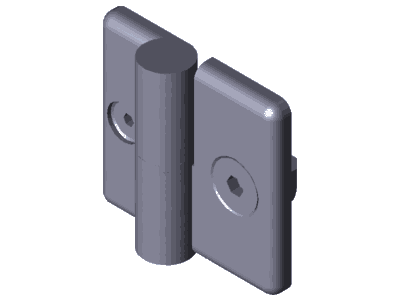 HINGE AL 30/20 LIFTOFF, R