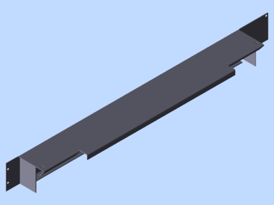 END PLATE FOR ST 5/(X)H B=650MM;P=195MM;RIGHT DRIVE SIDE