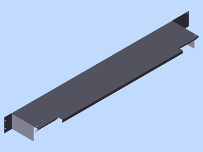 END PLATE FOR ST 5/(X)H B=845MM;P=325MM;RIGHT DRIVE SIDE