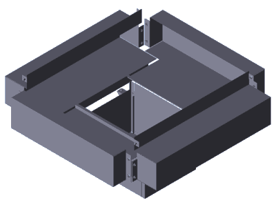PROTECTIVE BOX HD 2/H 1040X1040 90°