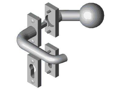 TUERGRIFF LEVER-KNOB