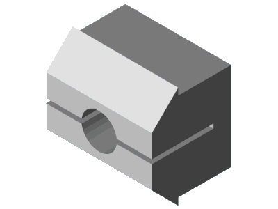 EXPANDER NUT M4 GREY