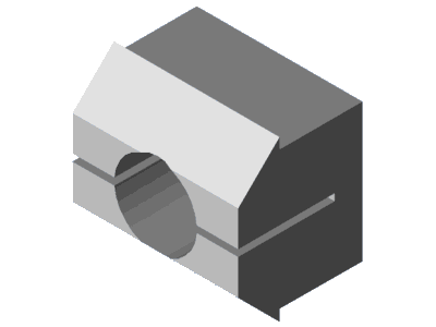 SPREIZMUTTER M6 GREY