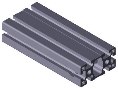 STREBENPROFIL 45X90 M12/D17V