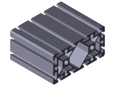 STREBENPROFIL 90X180 M16/-