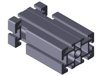 STREBENPROFIL 60X90 M16/F2