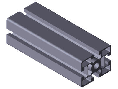 STREBENPROFIL 45X60 M16/-