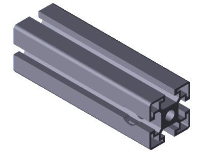 STREBENPROFIL 45X45 D17/M16