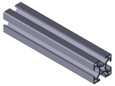 STREBENPROFIL 30X30 M8/-