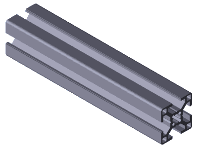 STREBENPROFIL 30X30 M8/M8