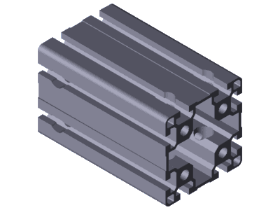 STREBENPROFIL 90X90L D17/D17V