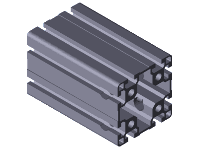 STREBENPROFIL 90X90L M12/D17