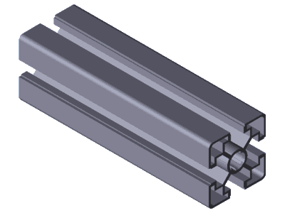 STREBENPROFIL 45X45L M12/M12