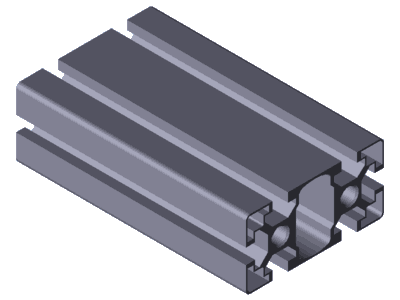 STREBENPROFIL 45X90L M12/M12
