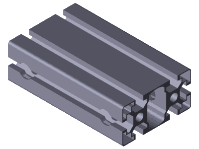 STREBENPROFIL 45X90L D17V/D17V