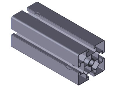 STREBENPROFIL 60X60L D17/D17V