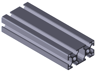 STREBENPROFIL 30X60 M8/-