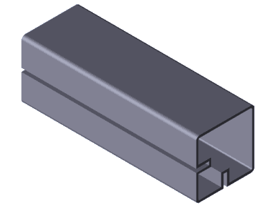 VIERKANTROHR 50X50X2