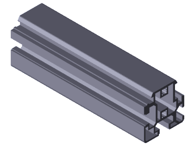 STREBENPROFIL ECO FLOW MV45X45