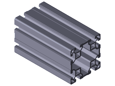 STREBENPROFIL 80X80L M12/-