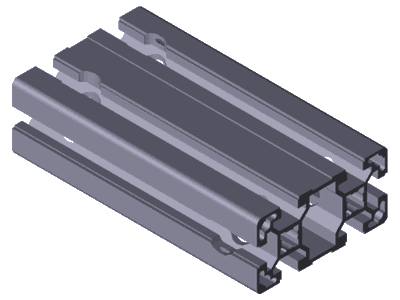 STREBENPROFIL 40X80L D17/D17V