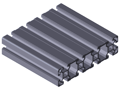 STREBENPROFIL 40X160L M12/M12