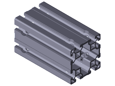STREBENPROFIL 80X80L D17/D17V