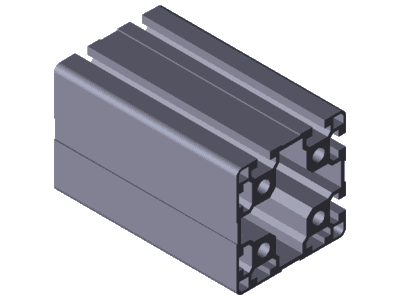 STREBENPROFIL 90X90L 4NVS