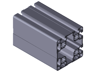 STREBENPROFIL 90X90L 4NVS       