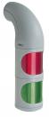 LED Perm. Beacon WM 24VDC GN/RD