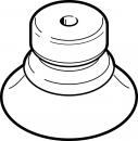ESV-40-BN Suction cup without connector