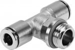 NPQH-T-G12-Q10 Push-in T-fitting