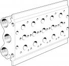 PRS-1/8-5-BB Manifold block