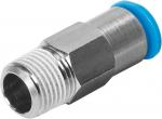 QSK-3/8-10 Push-in fitting, self-sealing