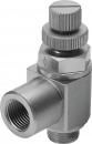 GRLA-1/4-RS-B One-way flow control valve