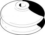ESV-80-BT Suction cup without connector