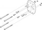 HAPG-SD2-27 Adapterbausatz