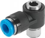 QSLV-3/8-8-I Push-in L-fitting