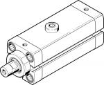 CLR-25-10-L-P-A-K11-R8 Linear/swivel clamp