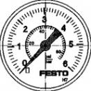 MAP-40-6-1/8-EN Precision pressure gauge