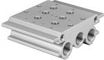PRS-1/4-2-B Manifold block
