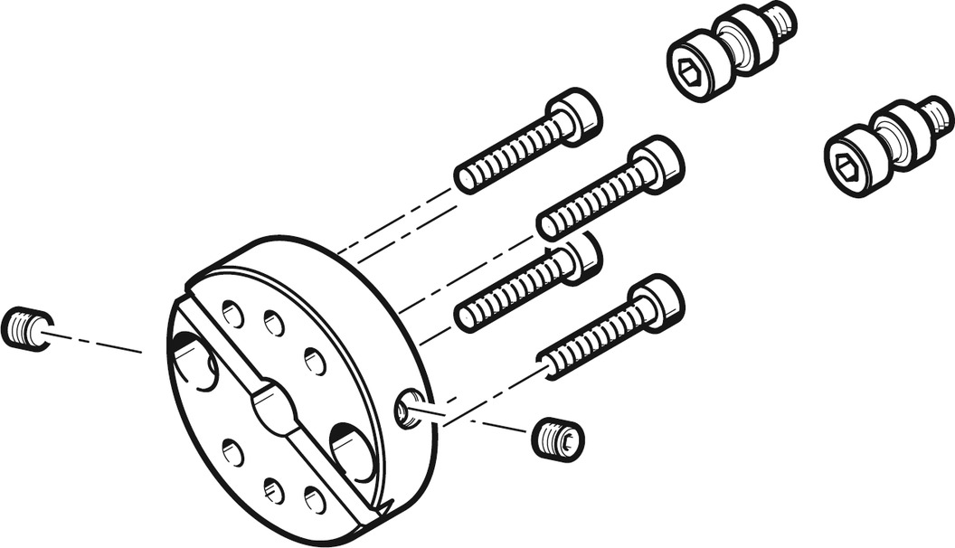 HAPG-SD2-13 Adapterbausatz