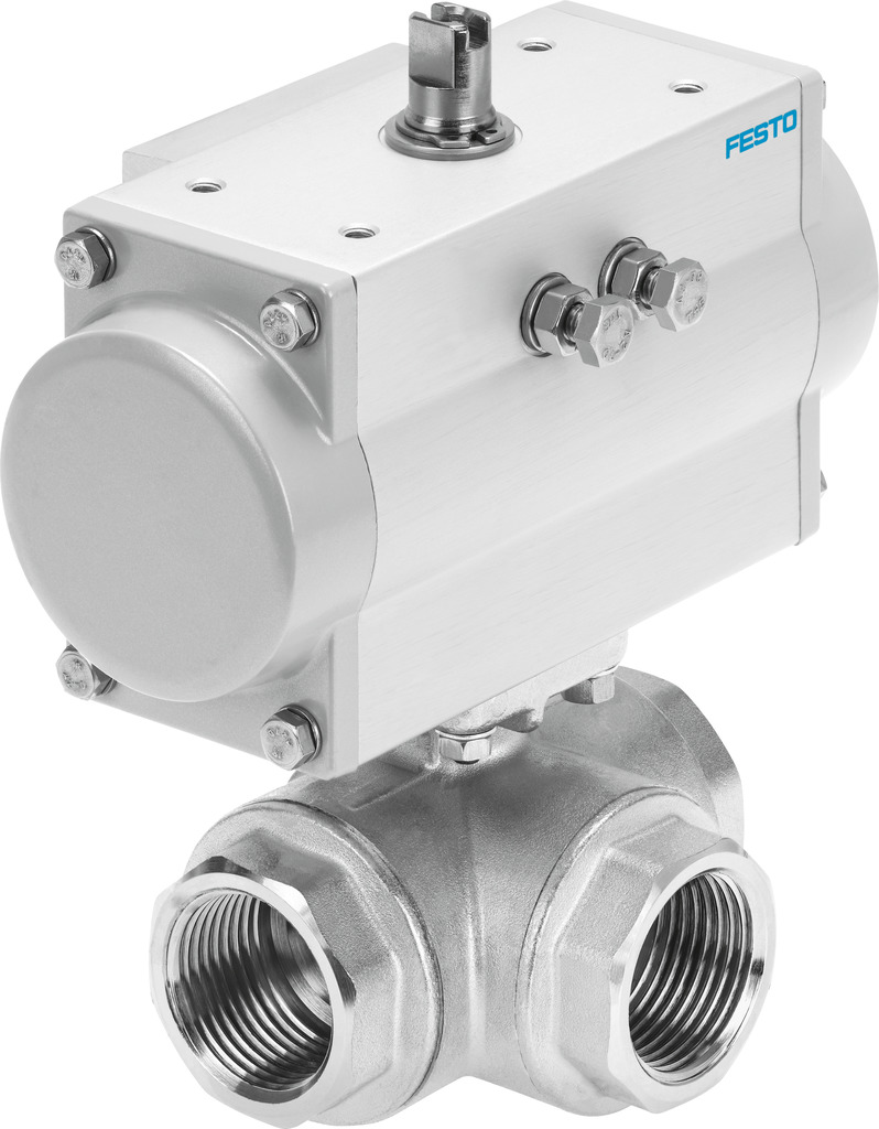 VZBM-A-1/2"-RP-25-F-3L-B2-PB20 ball valve actuator unit